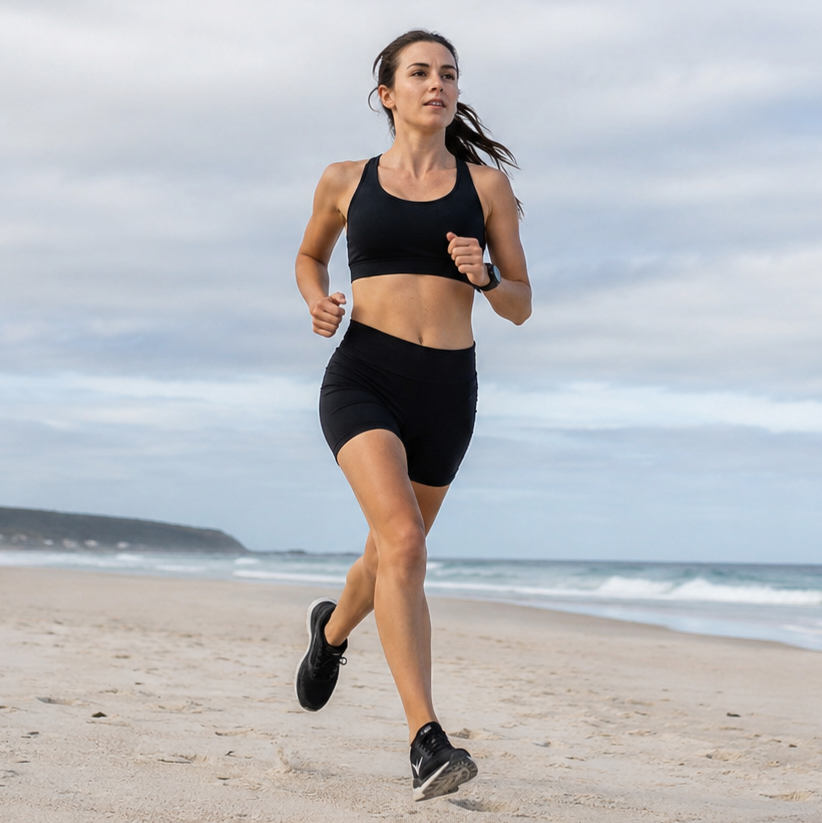 Active runner mid-session.